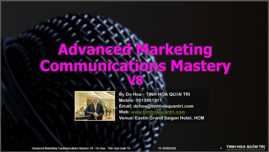 Advanced Marketing Communications Mastery