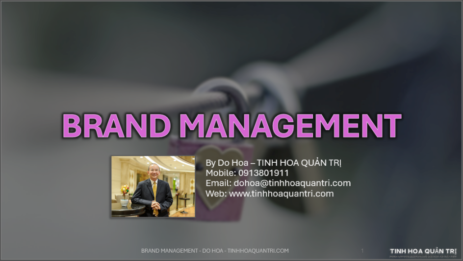 Brand Management